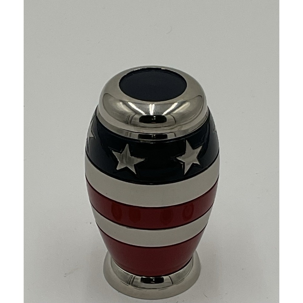 Crescent Memorial Patriotic Keepsake Cremation Urn for Ashes